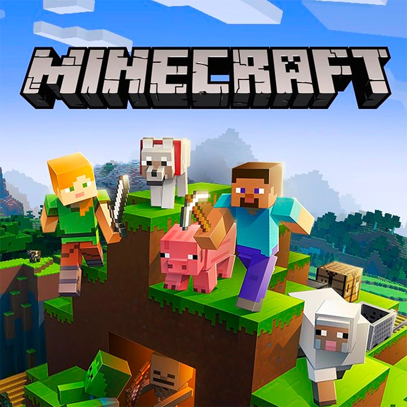 Minecraft — key art and screenshots via IGN
