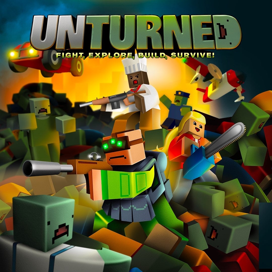 Unturned — key art and screenshots via IGN